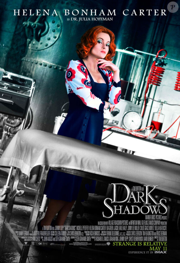 Helena Bonham Carter dans Dark Shadows de Tim Burton.