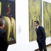 Le prince Frederik de Danemark inaugurait le 28 mars 2012 l'exposition ''l'art danois et l'art international après 1900'', à la galerie nationale de Copenhague.