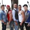 Geoffrey, Anthony, Sofiane, Mohamed et Bruno dans Les Anges de la télé-réalité 4 : Club Hawaï sur NRJ 12 dès le 16 avril 2012