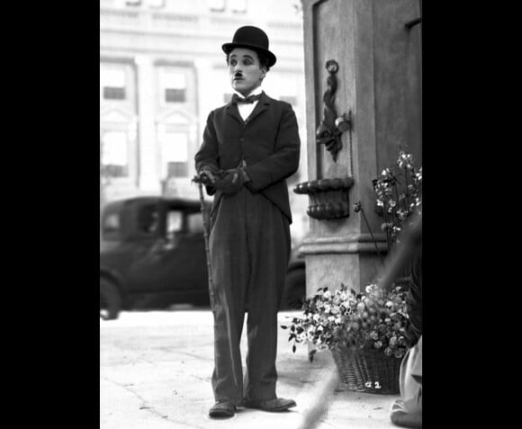 Charlie Chaplin dans Les Lumières de la ville