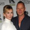 Sting et sa femme Trudie lors du dîner après le concert Revlon 2012 organisé par le Rainforest Fund, le 3 avril 2012 à New York