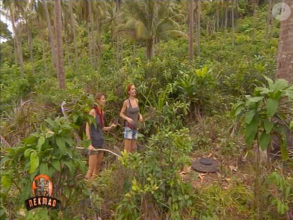 Les filles cherchent l'eau dans Koh Lanta, la revanche des héros, le 6 avril 2012 sur TF1