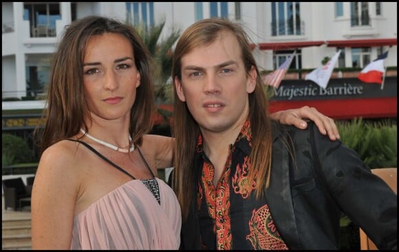 Salomé Stevenin et Christophe Guillarmé à Cannes, le 7 avril 2012.