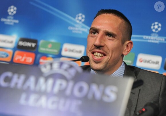 Franck Ribéry le 27 mars 2012 à Marseille