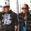 Jennifer Lopez et Casper, en mars 2012 à Beverly Hills.