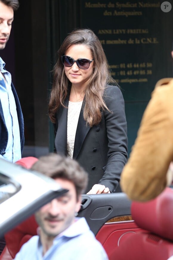 Pippa Middleton à Paris, le 14 avril 2012.