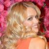 Lindsay Ellingson dans la boutique Victoria's Secret à New York. Le 17 avril 2012.