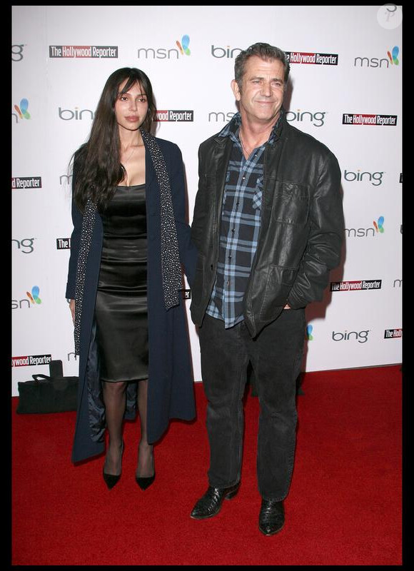 Mel Gibson et Oksana Grigorieva le 4 mars 2010 à Los Angeles