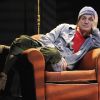 Francis Lalanne détendu le 23 avril 2012 au théâtre Rive-Gauche lors du filage de la pièce Monsieur Ibrahim et les fleurs du Coran