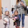 Sarah Jessica Parker et ses adorables jumelles à New York le 13 avril 2012