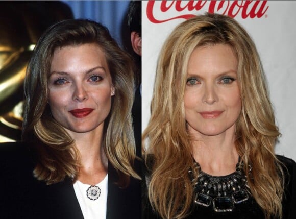 Michelle Pfeiffer avait 31 ans en 1989. En 2012, la comédienne de 53 ans est restée sublime.
