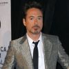 Robert Downey Jr. et sa belle veste brillante lors de l'avant-première à New York dans le cadre du festival de Tribeca du film Avengers, le 28 avril 2012