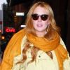 Belle et souriante, Lindsay Lohan en sortie shopping avec Vikram Chatwal, qui serait son nouveau petit ami, à New York le 2 mai 2012