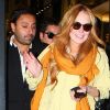 Lindsay Lohan et Vikram Chatwal, qui serait son nouveau petit ami, à New York le 2 mai 2012