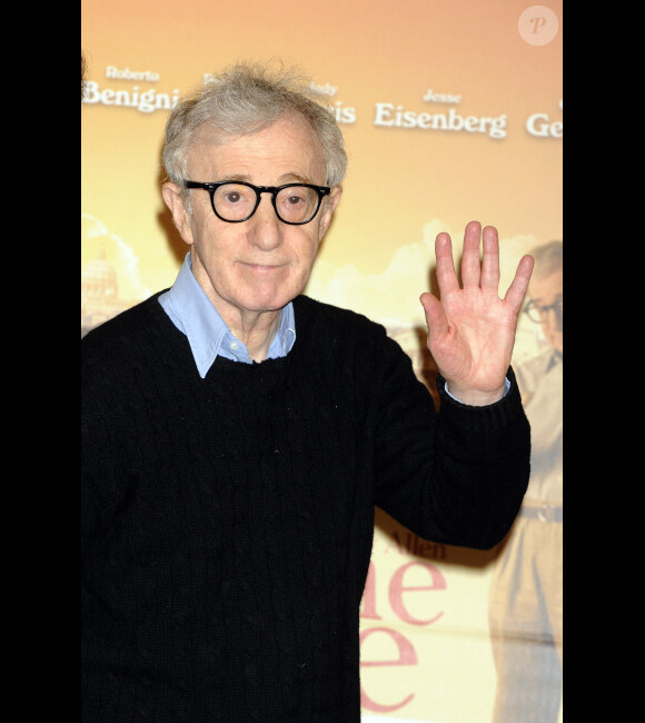 Woody Allen en avril 2012 à Rome.