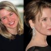 Renée Zellweger en 2001 à Cannes / en 2012 à New York.