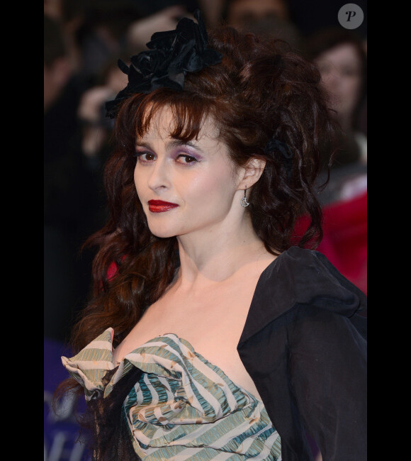 Helena Bonham Carter lors de l'avant-première à Londres du film Dark Shadows le 9 mai 2012