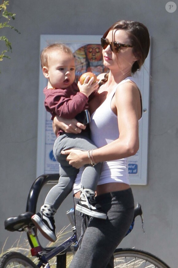 Miranda Kerr et son fils Flynn