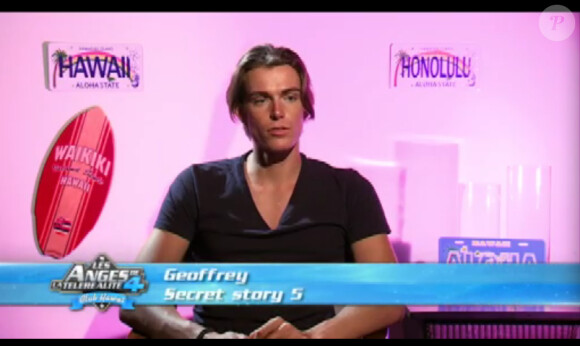 Geoffrey dans Les Anges de la télé-réalité 4 le jeudi 10 mai 2012 sur NRJ 12