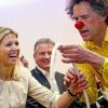 La princesse Maxima des Pays-Bas inaugurait le 16 mai 2012 à Amersfoort, dans la région d'Utrecht, le CliniClowns College, une attraction théâtrale humoristique et participative pour les enfants malades et handicapés.