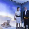 La princesse Mathilde inaugurait le 11 mai 2012 l'exposition L'âge d'or de la Chine. Trésors de la dynastie des Tang (618-907), au musée de Maaseik.