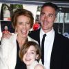 Emma Thompson, son époux et leur fille Gaia à l'avant-première du film Men in Black III, à Londres le 16 mai 2012.