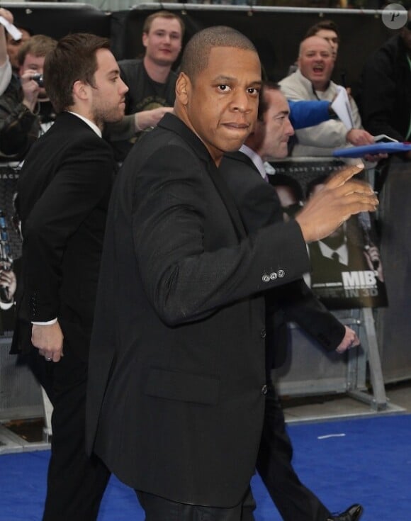 Jay-Z à l'avant-première du film Men in Black III, à Londres le 16 mai 2012.