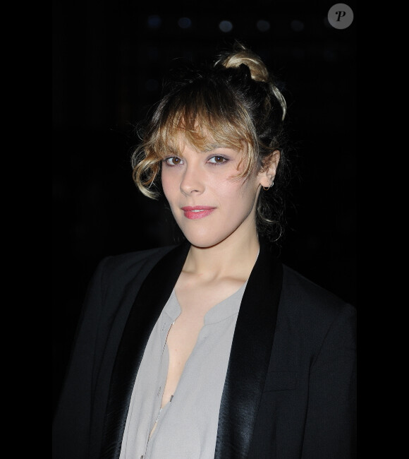 Alysson Paradis en mars 2012 à Paris.