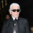 Karl Lagerfeld en mars 2012