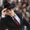 Pete Doherty, près du Palais des Festivals à Cannes, le dimanche 20 mai, à l'occasion de la projection en Sélection officielle Un certain regard du film Confession d'un enfant du siècle.