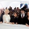 Le casting du film Confession d'un enfant du siècle dans le cadre du 65e Festival de Cannes, le dimanche 20 mai 2012.