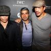 Olivier Dahan, Isaac Sharry et JoeyStarr lors de la soirée au Club by Albane le 19 mai 2012 à Cannes