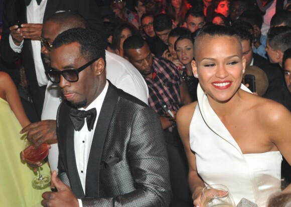 P. Diddy et sa chérie Cassie lors du concert de Rick Ross au Gotha Club à Cannes le 21 mai 2012