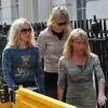 Tracy Anderson, Madonna et Gwyneth Paltrow à Londres, le 15 avril 2008.