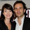 Delphine McCarty et Christophe Michalak lors de la soirée Mikado King Choco chez Colette à Paris le 24 mai 2012
