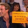 Fabien Gilot a donné le numéro de portable de Camille Lacourt sur le plateau du Grand Journal sur Canal + le 24 mai 2012 avec Florent Manaudou