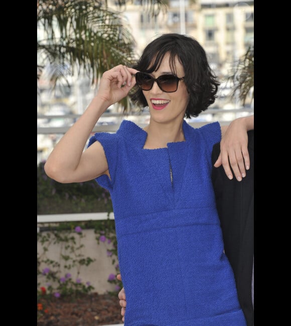 Clotilde Hesme lors du photocall du film Trois Mondes au Festival de Cannes le 25 mai 2012