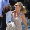 Heidi Klum, une mère célibaitaire, mais heureuse auprès de ses enfants. Los Angeles, le 26 mai 2012.