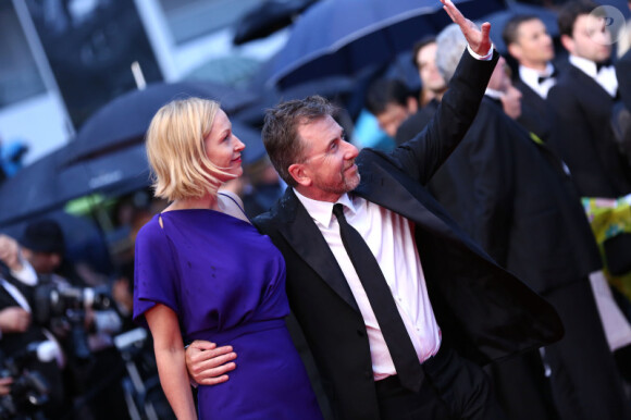 Tim Roth et Nikki Butler lors de la montée des marches de la cérémonie de clôture, le 27 mai 2012 au Festival de Cannes.