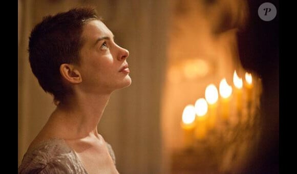 Anne Hathaway dans Les Misérables de Tom Hooper, sortie prévue Noël 2012.