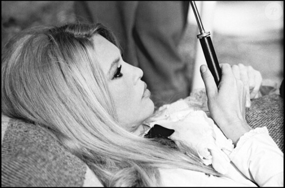 Brigitte Bardot en 1968 en Andalousie.