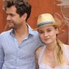 Diane Kruger et Joshua Jackson le 31 mai 2012 dans les travées de Roland-Garros à Paris
