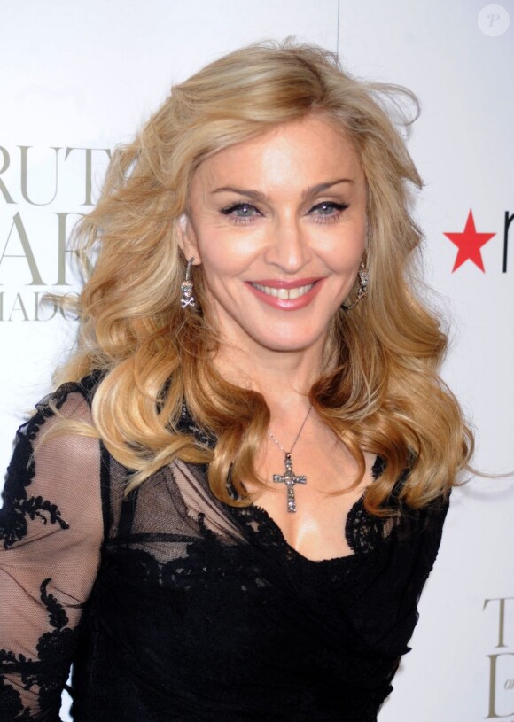 Madonna à New York le 12 avril 2012.