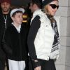 Madonna et son fils Rocco à New York, le 10 décembre 2011.