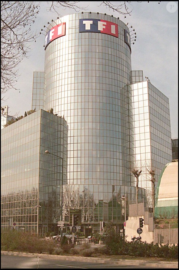L'immeuble de TF1 à Paris, en 1996.