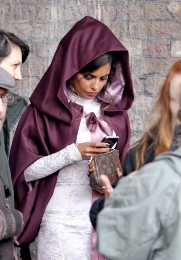 Monica Cruz sur le tournage top secret de la nouvelle campagne Agent Provocateur, à Londres, le 16 mai 2012.