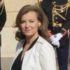 Valérie Trierweiler fait ses premiers pas à l'Elysée le jour de la passation de pouvoir, le 15 mai 2012.