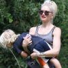 Gwen Stefani a emmené son fils Zuma au parc de Coldwater Canyon, à Los Angeles, le 4 juin 2012