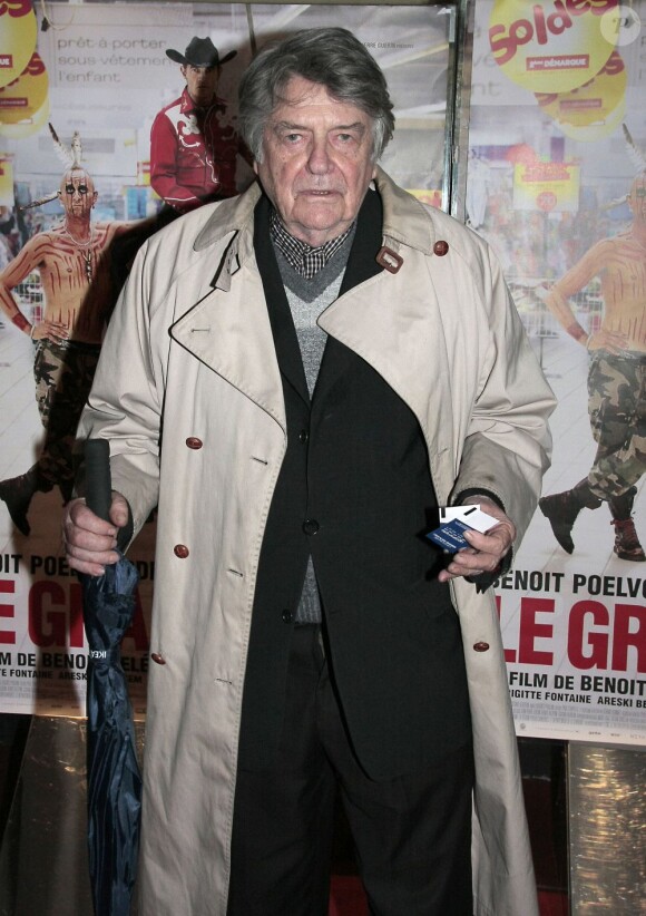 Jean-Pierre Mocky à l'avant-première parisienne du film Le Grand Soir, le 5 juin 2012.