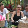 Francesco Totti et sa femme Ilary s'offrent des vacances en amoureux à Miami le 4 juin 2012